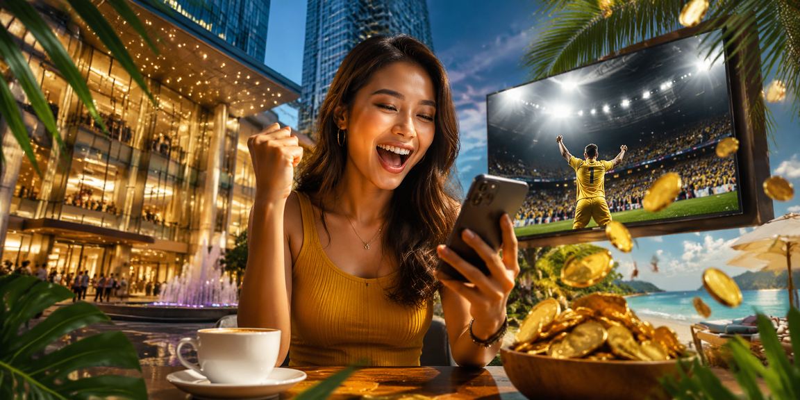Pengguna membuat deposit mudah via telefon pintar di Kuala Lumpur dengan platform selamat