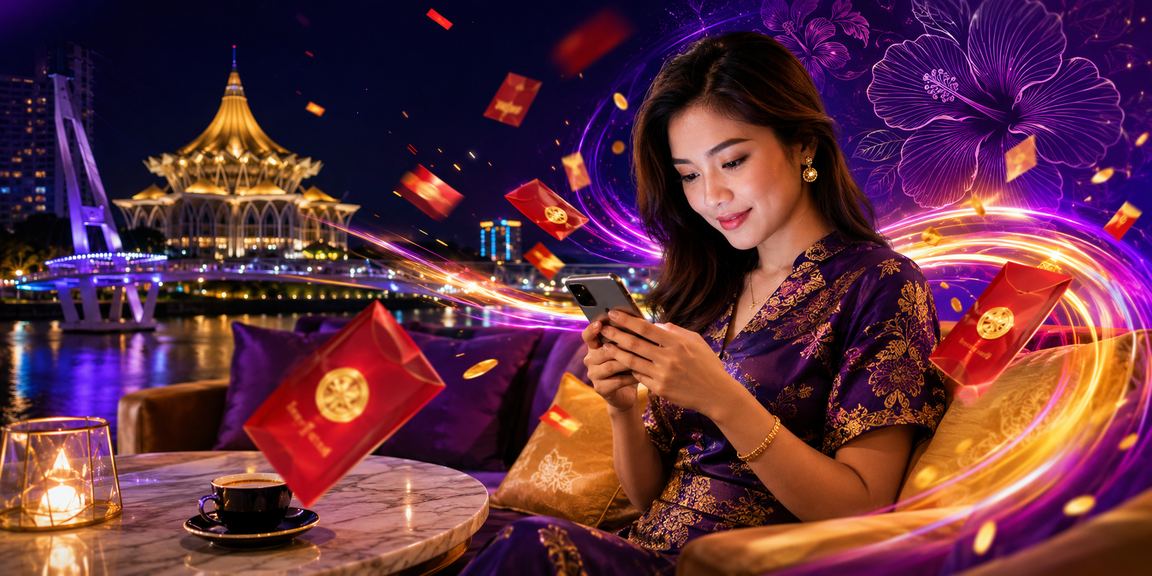 Kempen bonus amplop merah untuk pengguna platform sukan rj45 sempena perayaan di Kuching